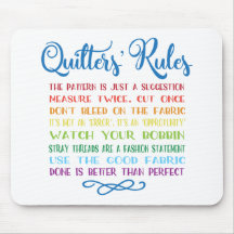 Quilters Regeln