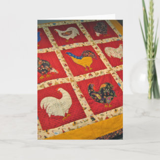 Quilters sind verrückte Vögel Karte