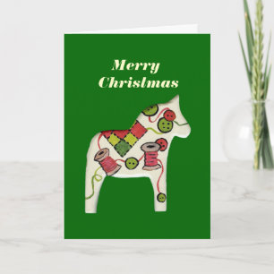 Quilters Weihnachtskarte Feiertagskarte