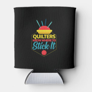 Quilters wissen, wo man es an der sonnigen Nähte Dosenkühler