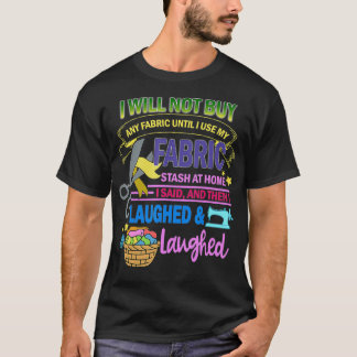 Quilterstoff auf der Zuhause für Quilters einstell T-Shirt