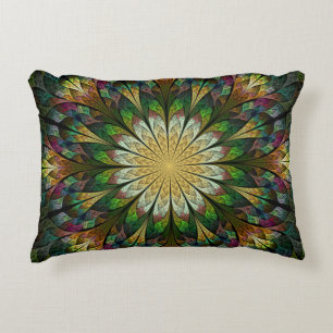Quiltierte Blume Dekokissen
