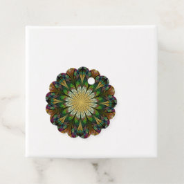 Quiltierte Blume Geschenkanhänger