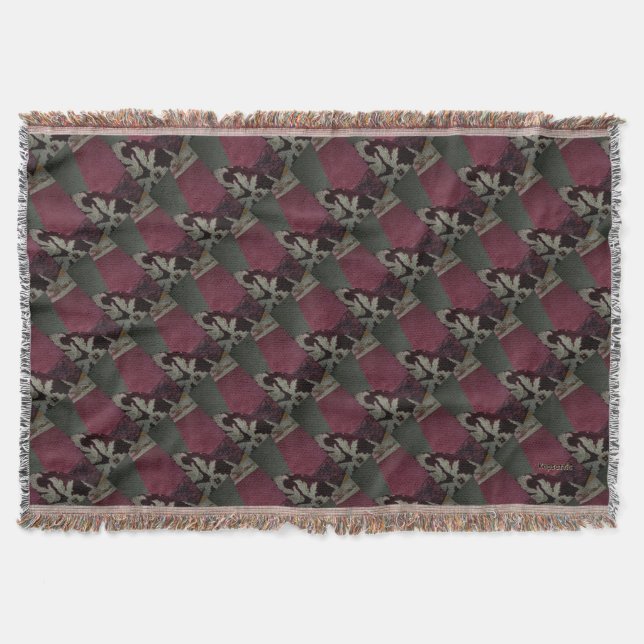 Quiltierte Illusionen Decke (Vorderseite)