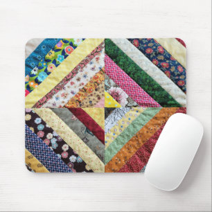 Quiltiertes Druckmuster Mousepad