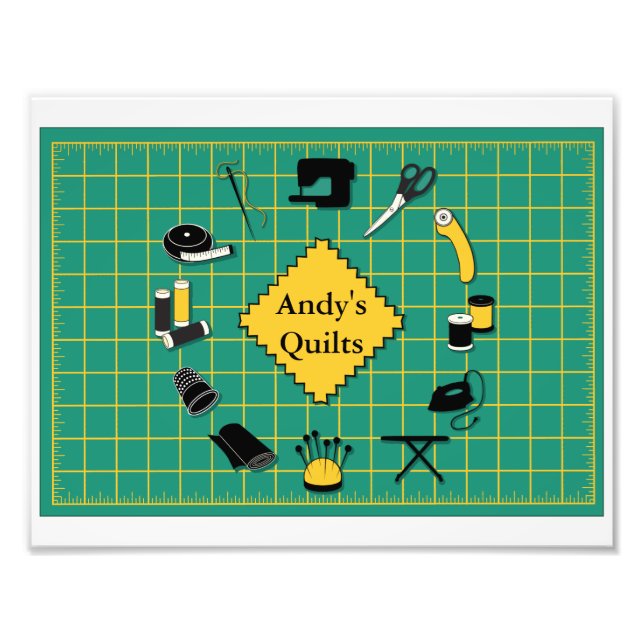 Quiltime Anpassen des Labels Fotodruck (Vorne)