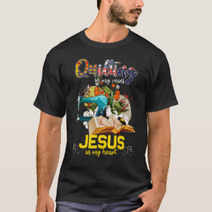 Quiltin in meinen Adern Jesus in meinem Herzen T-Shirt