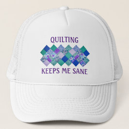 Quilting Behalte mir Sane Truckerkappe