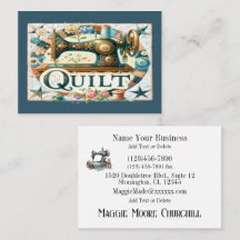Quilting Business Card