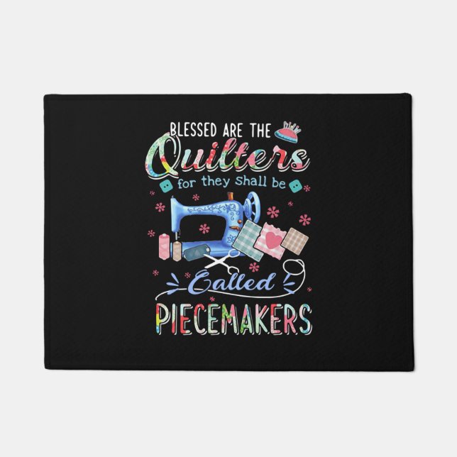 Quilting| Die Quote für sie wird aufgerufen Fußmatte (Vorderseite)