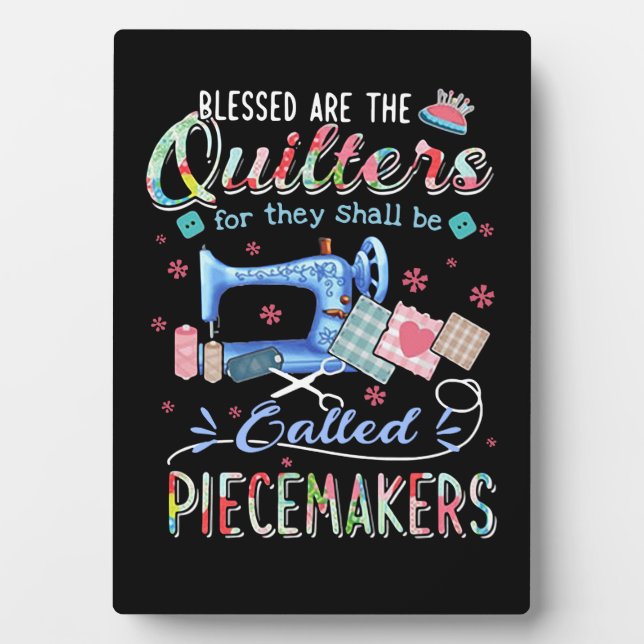 Quilting | Die Stilllegung für sie wird aufgerufen Fotoplatte (Vorderseite)