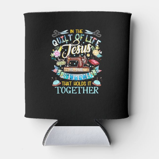 Quilting | Im Leben Jesus Dosenkühler (Vorderseite)