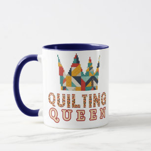 Quilting-Königin - Lustige Quilterin - Quilting-Li Tasse