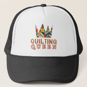 Quilting-Königin - Lustiger Quilter - Quilting-Lie Truckerkappe