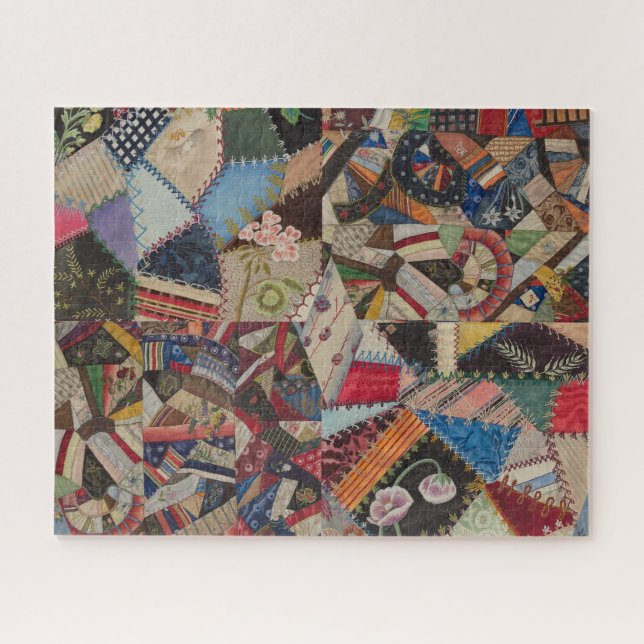 Quilting Patchwork - farbiges Collage Pattern (Horizontal)