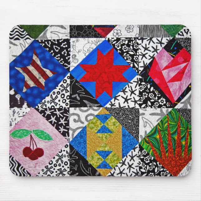 Quiltmuster Mousepad (Vorne)