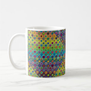 Quilty, wie aufgeladen kaffeetasse