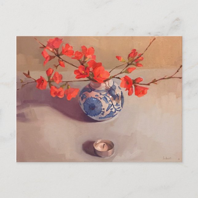 "Quince" Postkarte von Sarah Sedwick (Vorderseite)