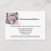 Quinceañera 15. Chic Floral