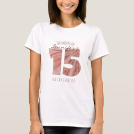 Quinceanera 15. Geburtstagskandale T-Shirt