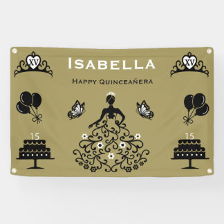 Quinceanera 15. Kronenparty Banner