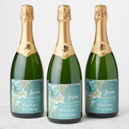 Quinceanera Aquamarines Gold Olivenweg Weinkultur 