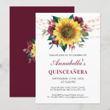 Quinceanera Blumenblume Party