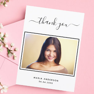 Quinceanera danke Ihnen kundenspezifisches Foto Sc Postkarte