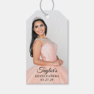 Quinceanera Dress Foto Geschenkanhänger