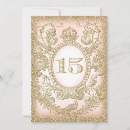 Quinceañera einmal auf eine Zeit Prinzessin Einlad Einladung