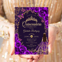 Quinceanera Lila Gold