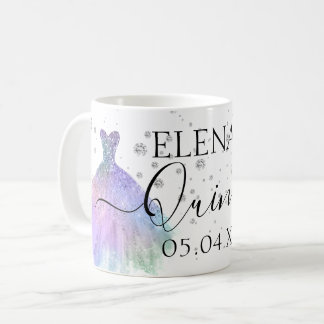Quinceañera Mug fête d'anniversaire Favoriser pers