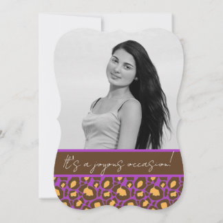 Quinceanera-Party Einladung (Lila)