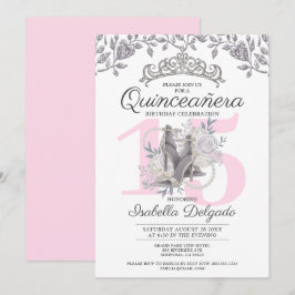 Quinceanera Princess 15e anniversaire Invitation