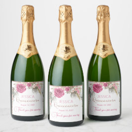 Quinceanera Rose Gold Glitzer Olivenweg Weinroute 