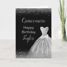 Quinceanera Silver Dress Imitate Glitzer