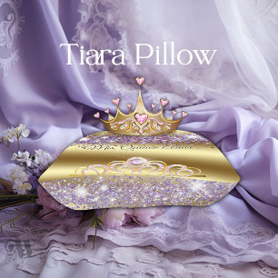 Quinceañera Traditionelles Kronenkissen Tiara Kissen