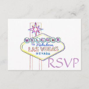 Quinceanera UAWG Las Vegas Pasta Art RSVP Karte
