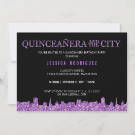 QUINCEAÑERA UND Mis Quince Geburtstagsparty Einladung