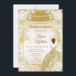 Quinceanera Weiß und Gold mexikanische Geburtstag  Einladung<br><div class="desc">Quinceanera White and Gold Mexikanischer Geburtstag EinladungMis Quince Anos,  15. Geburtstag,  

Quinceanera Weiß und Gold mexikanische Geburtstag</div>