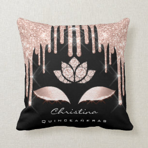 Quinceañeras Bonbon-16. 15. BrautRose Diamod Kissen
