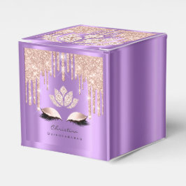 Quinceañeras Sweet 16th Bridal Rose Lila Spark Geschenkschachtel
