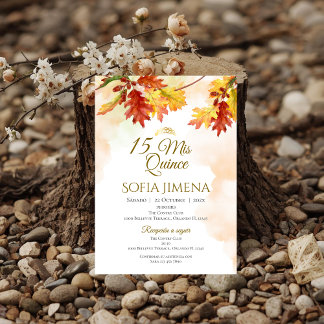Quincenera Einladung in Spanisch Boho