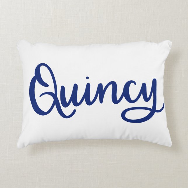 Quincy Dainty Scripts Coussin (Devant)