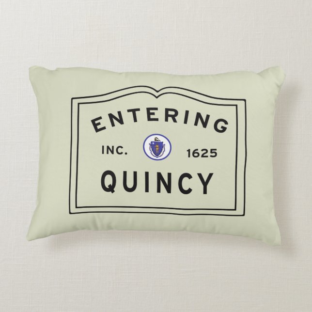 Quincy MA Accent Pillow Dekokissen (Rückseite)