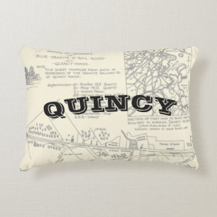 Quincy MA Accent Pillow Dekokissen