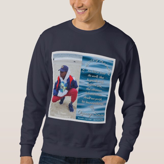 Quincy Memorial #3 Sweatshirt (Vorderseite)
