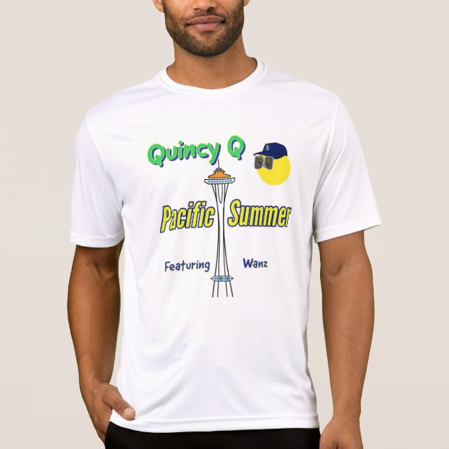 Quincy Q Pazifik Sommer Tee-Shirt T-Shirt (Vorderseite)