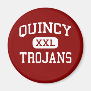 Quincy - Trojan - Senior - Quincy Kalifornien Magnet