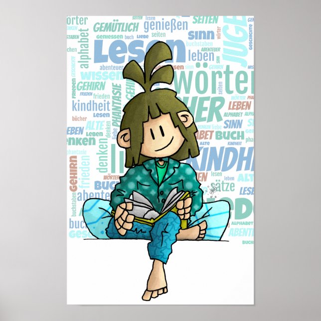 Quinn - Buch lesen Poster (Vorne)